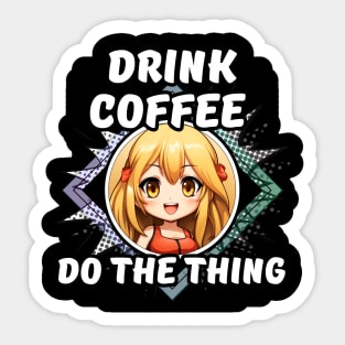 Funny Coffee Sticker